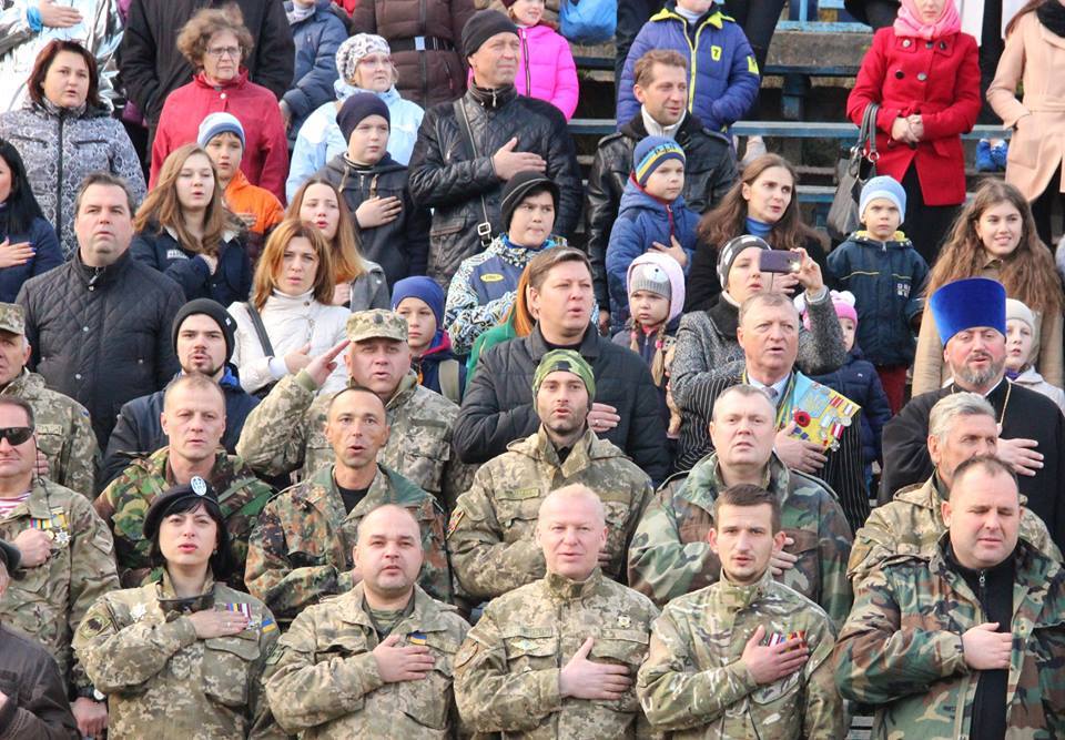 Cвятковий захід до Дня Захисника України в Шевченківському районі
