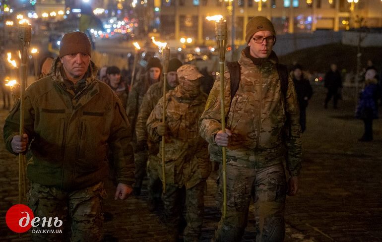 Легіонери вшанували пам’ять Героїв Небесної Сотні