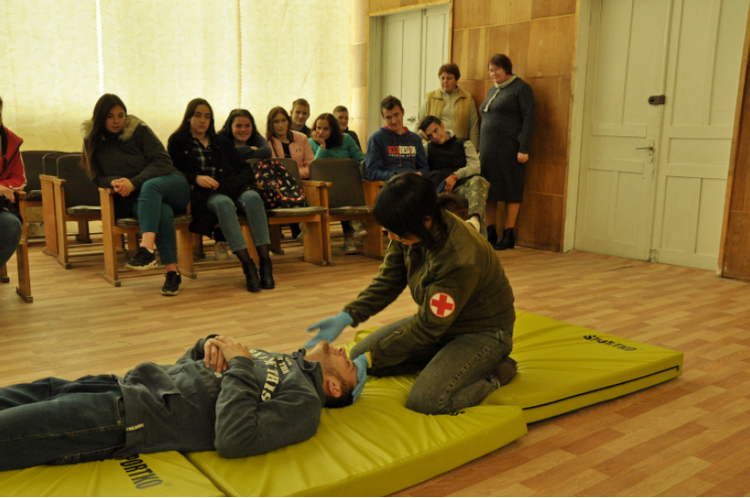Вишколи з учнями ліцею у Ржищеві